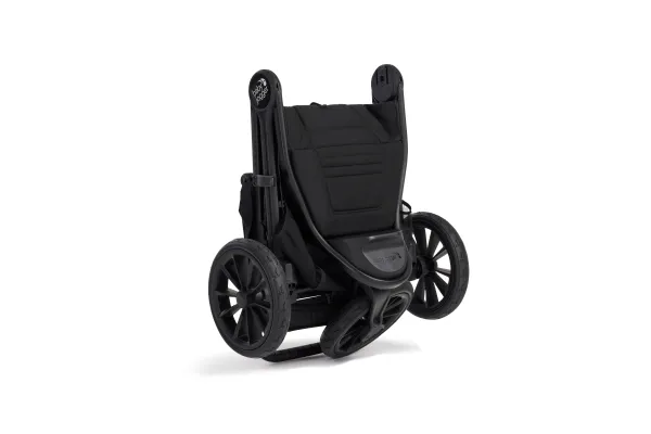 Baby Jogger city elite 2, Baldakin, Terrængående klapvogn, Ethvert køn, Hollow-out wheels, Sammenfoldelig, Sort
