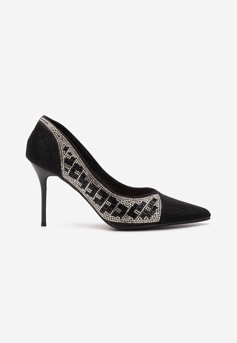 Chaussures stiletto noirs Zenica