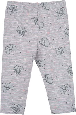 Disney Lady & Landstrykeren Leggings, Light Grey