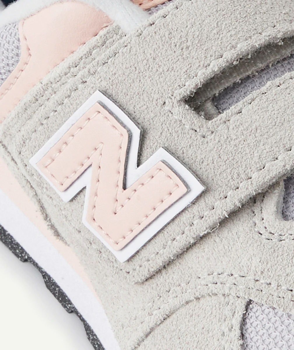 NEW BALANCEBASKETS À SCRATCHS 574 ROSES ET GRISES