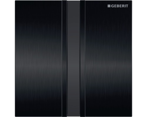 GEBERIT Urinoirbediening Type 50 Contactloos Infrarood Netvoeding Zwart Chroom Geborsteld 116.026.QD.1