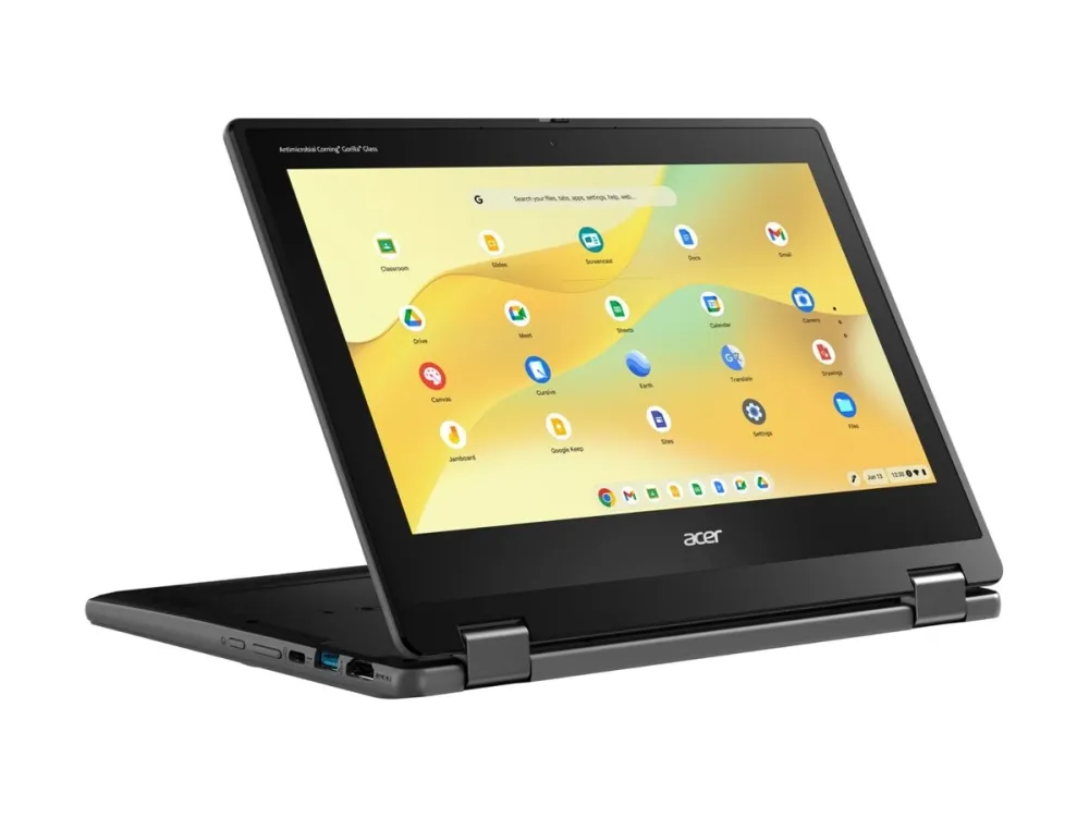 Acer Chromebook Spin 512 R857TN-TCO - Flipdesign - Intel N-series - N150 / op til 3.6 GHz - Chrome OS - Intel Graphics - 8 GB RAM - 64 GB eMMC - 12.2