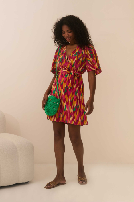 Lofty Manner roze dames jurk