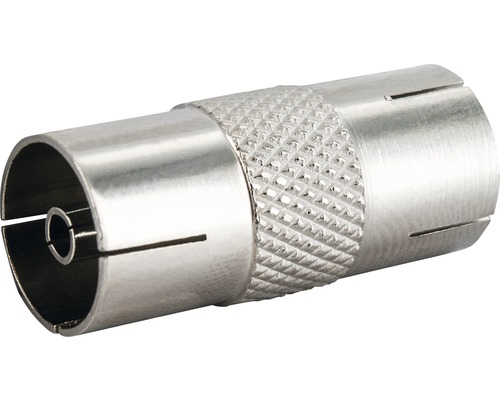 IEC connector 2x IEC socket zilver Schwaiger UEST8026531