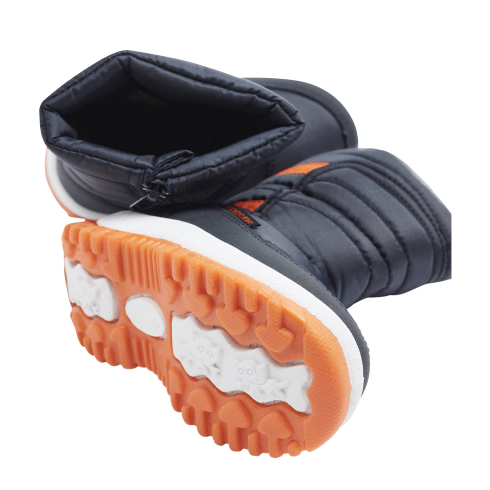Cortina snowboots blauw/oranje