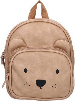 Kidzroom Ryggsekk Beary Excited 5L, Sandbrun