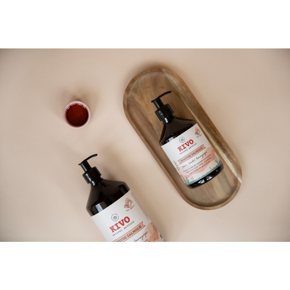 Kivo Schotse Zalmolie 1000 ml