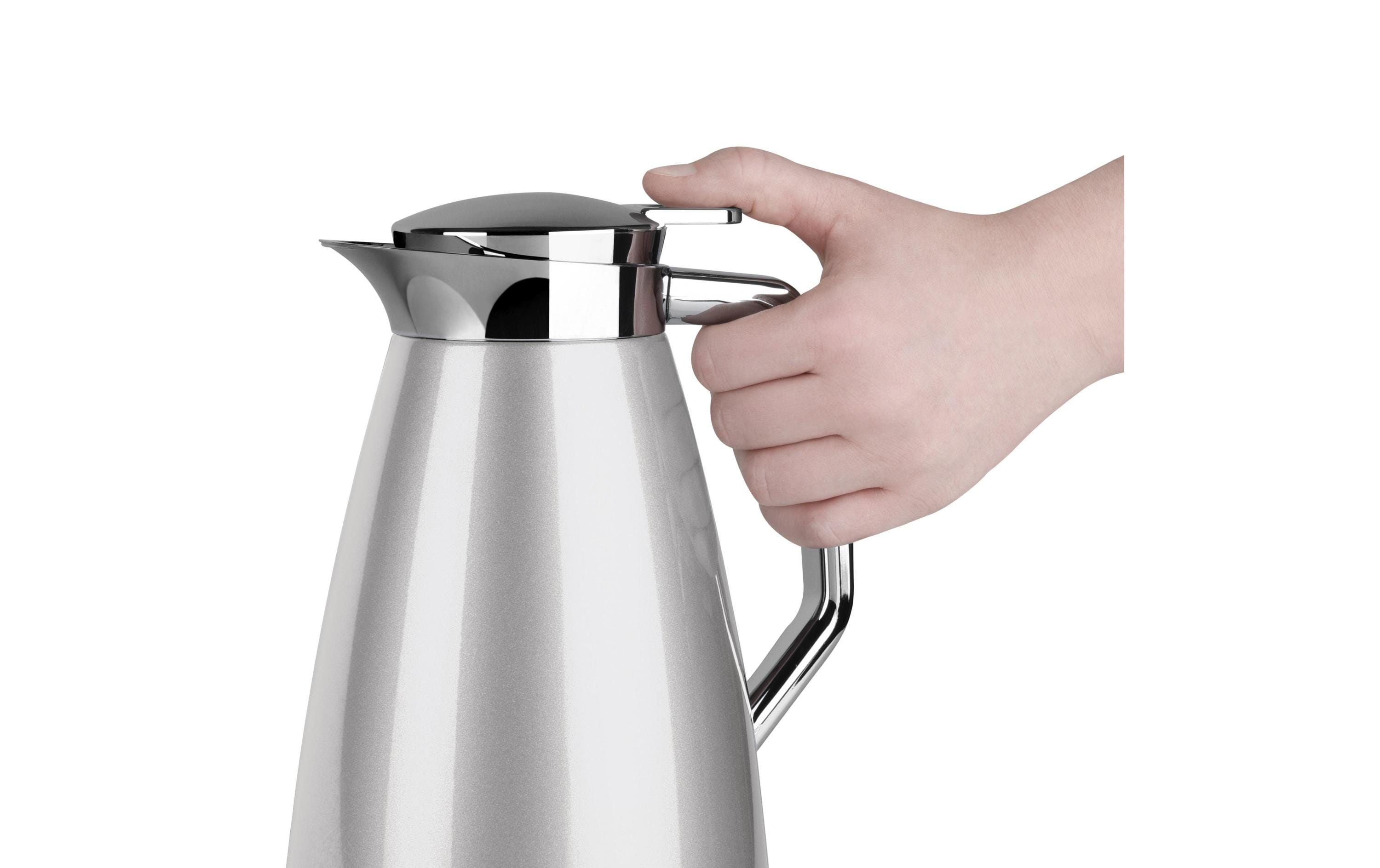 Thermoskanne Plaza 1000 ml, SilberIsolierkanne aus Edelstahl