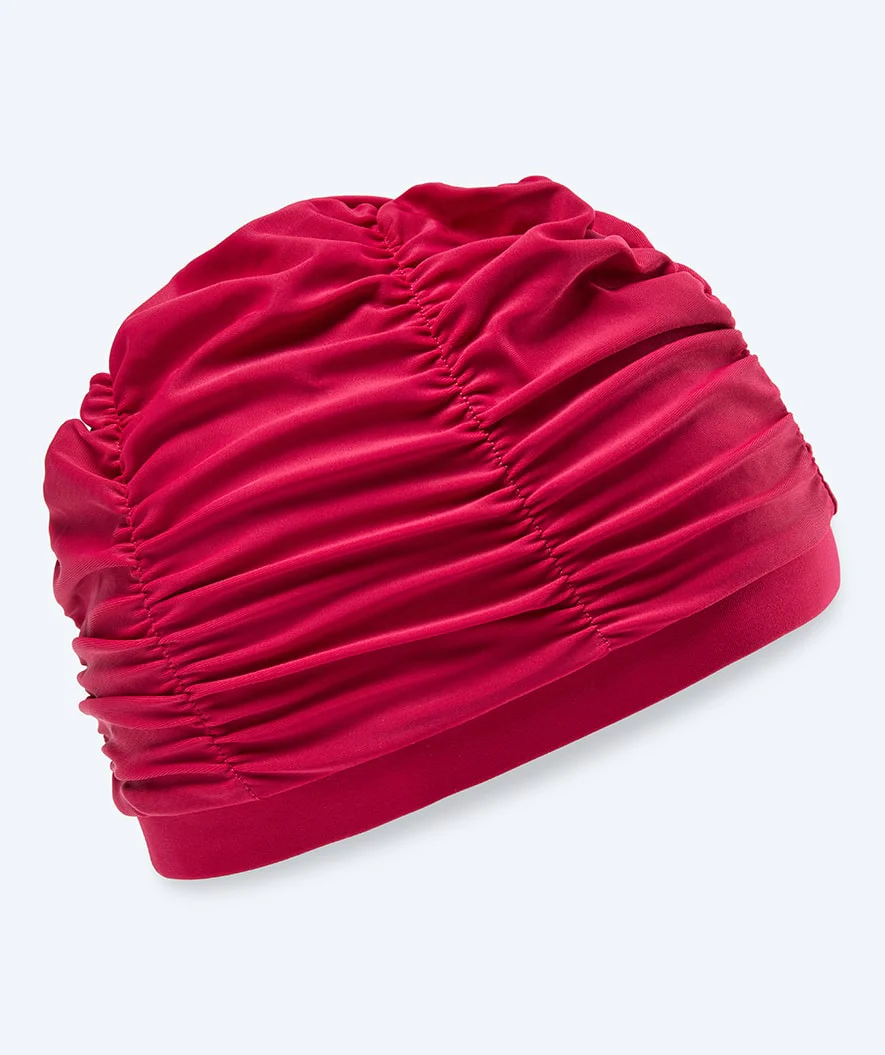 Watery badehætte med draperinger - Maxwell - Red Wine
