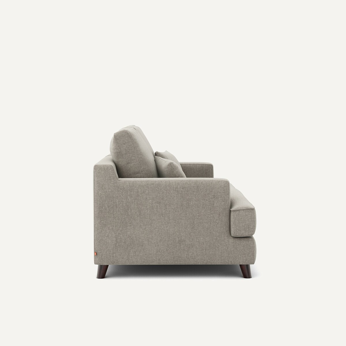 AM.PM<br>Sofá compacto de 2 lugares em veludo chenille, Alwine