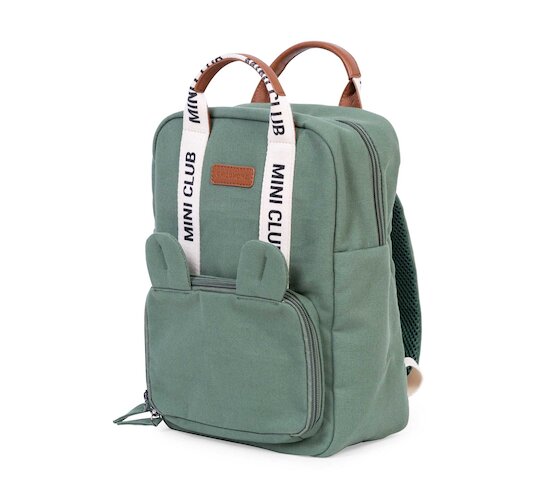 Mini Sac à Dos Signature   Vert        de               Childhome