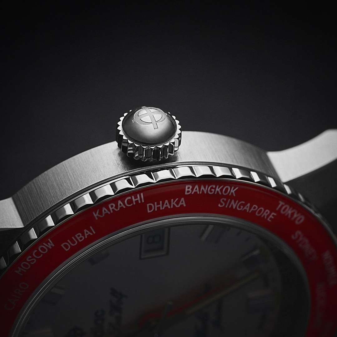 Zodiac Super Sea Wolf GMT World Time Automatic