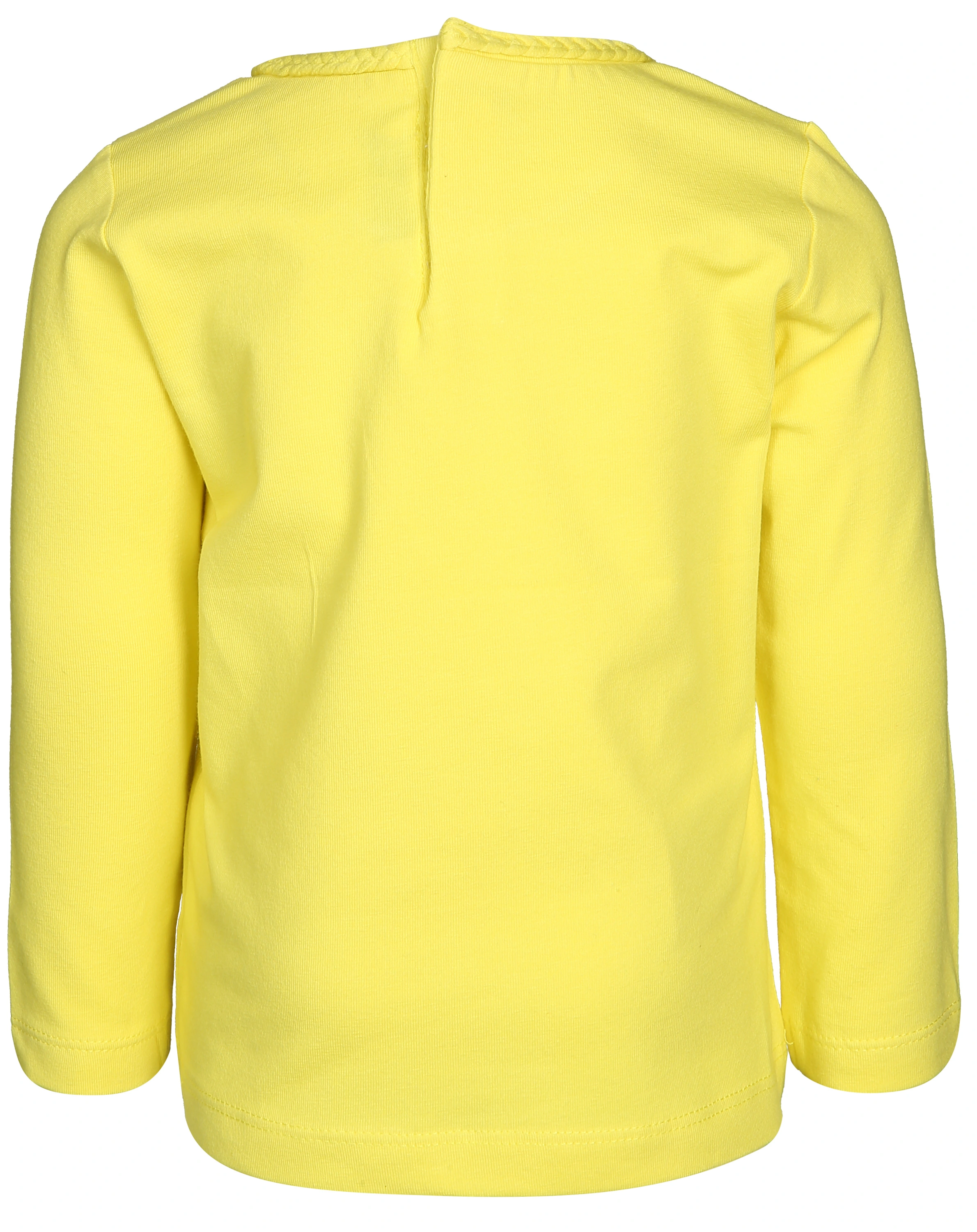 Langarmshirt FLORA in zitron