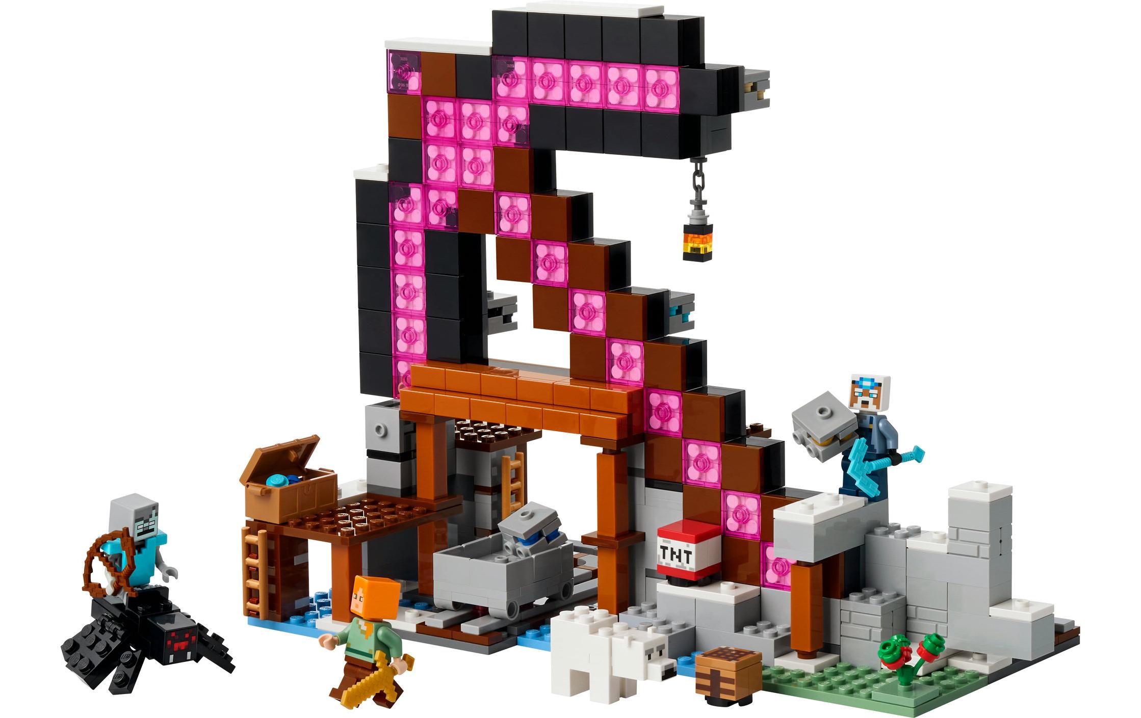 Minecraft Die Spitzhackenmine 21277Spielset mit Spitzhackenmine