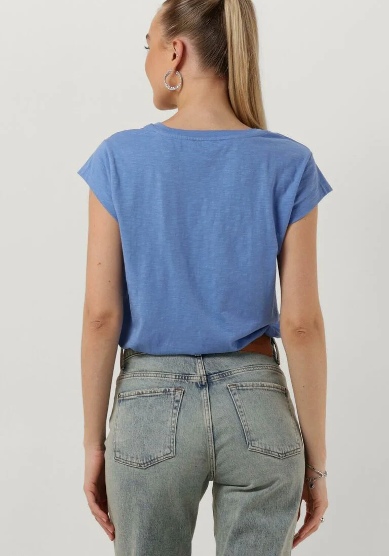 MINUS lichtblauwe minus t-shirt leti tee