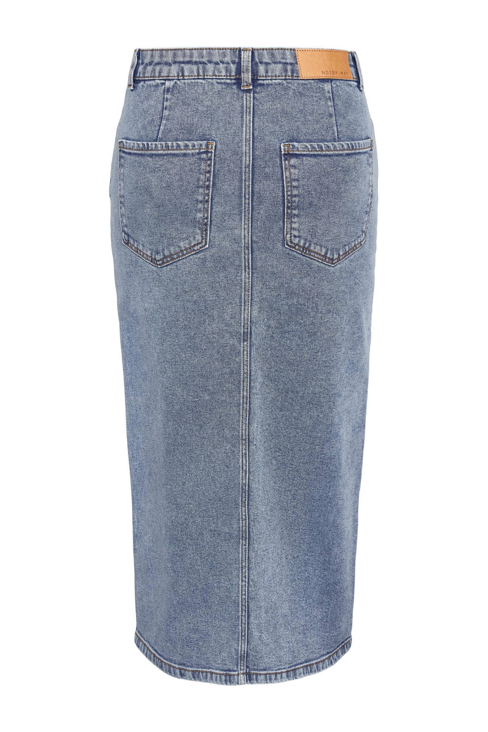 NOISY MAY spijkerrok NMKATH medium blue denim