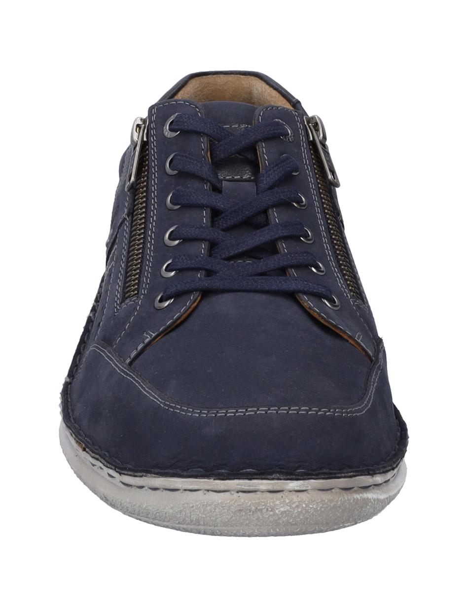 Halbschuh Alfred 02, indigo-kombi