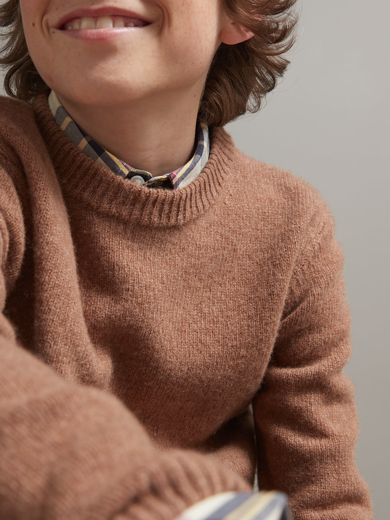 Pull Garçon en laine merinos