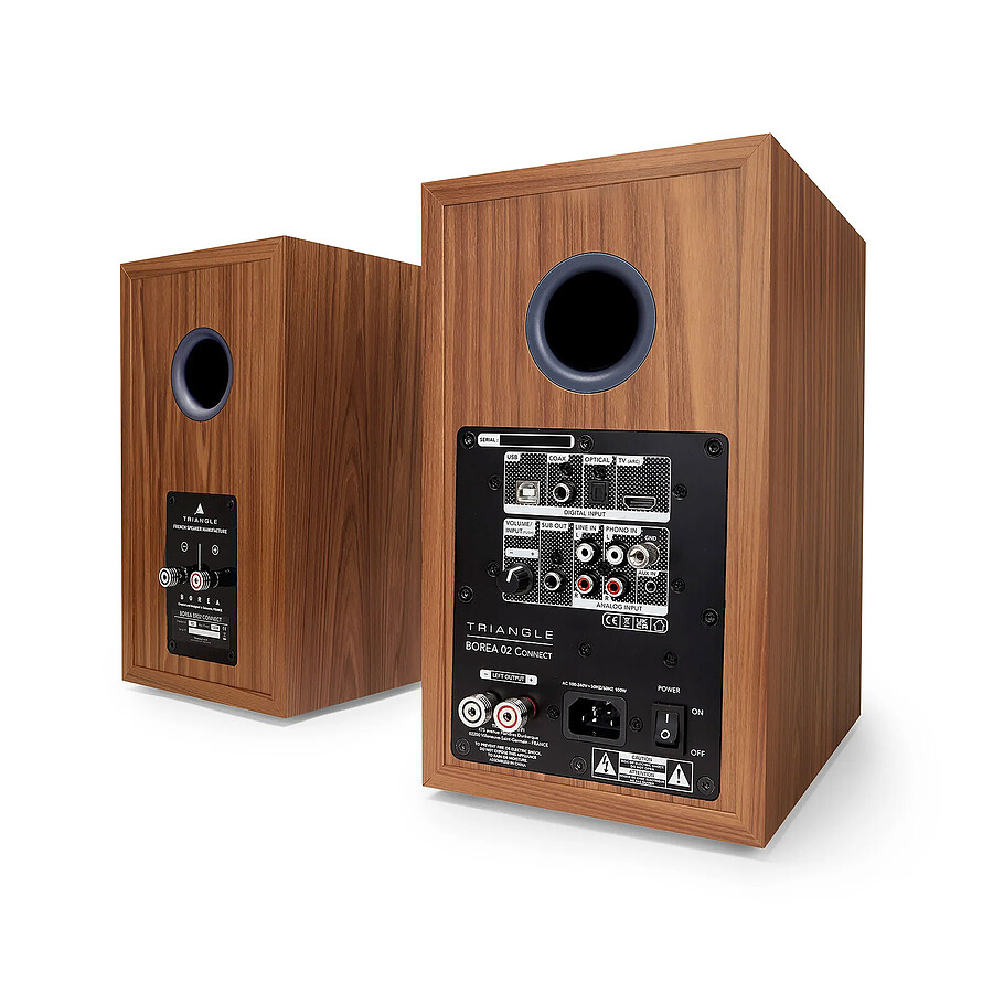Triangle Borea BR02 CONNECT Bleu + Audio-Technica AT-LP60XUSB Gris