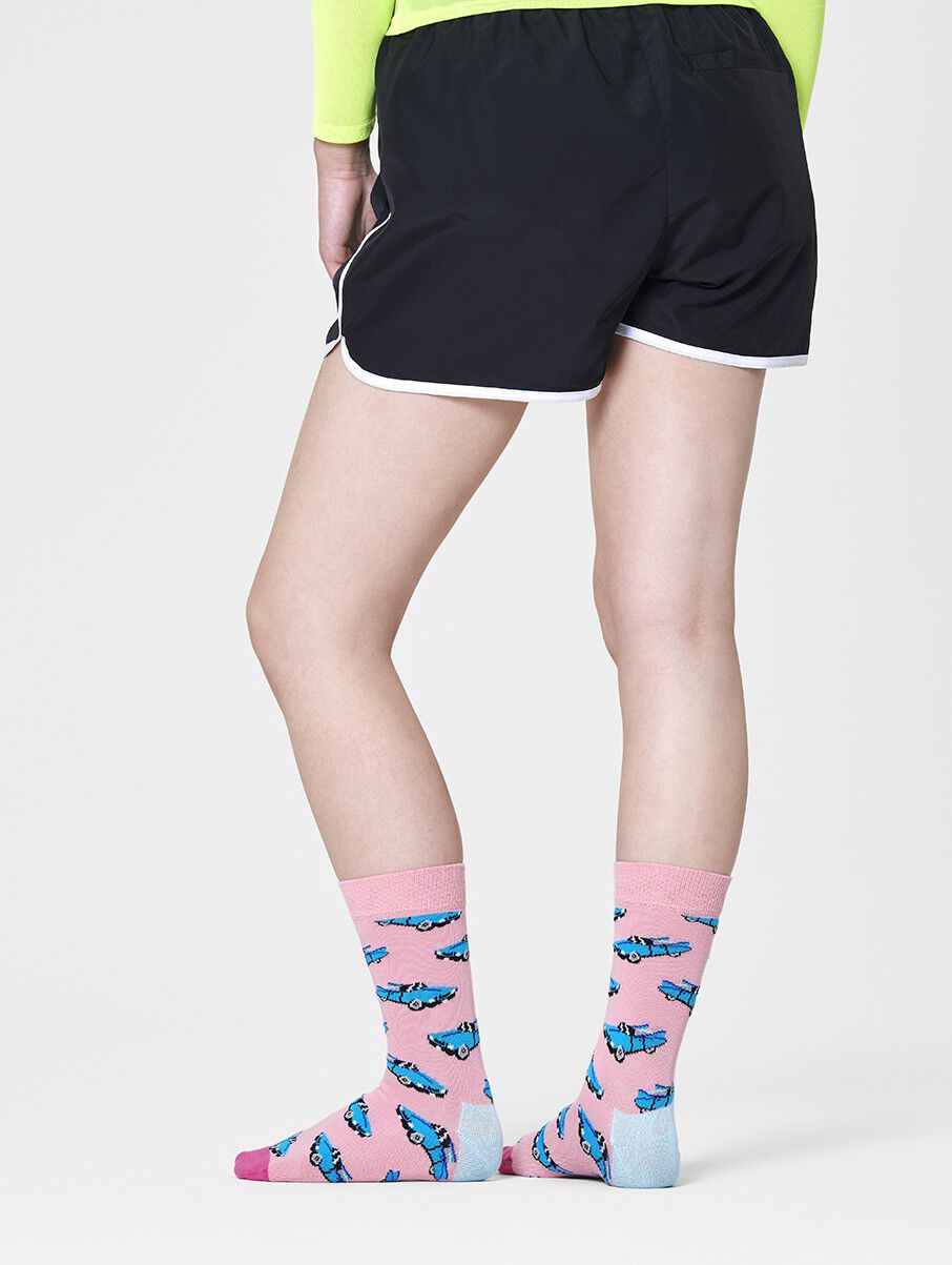 Happy Socks Cadillac Sock roze