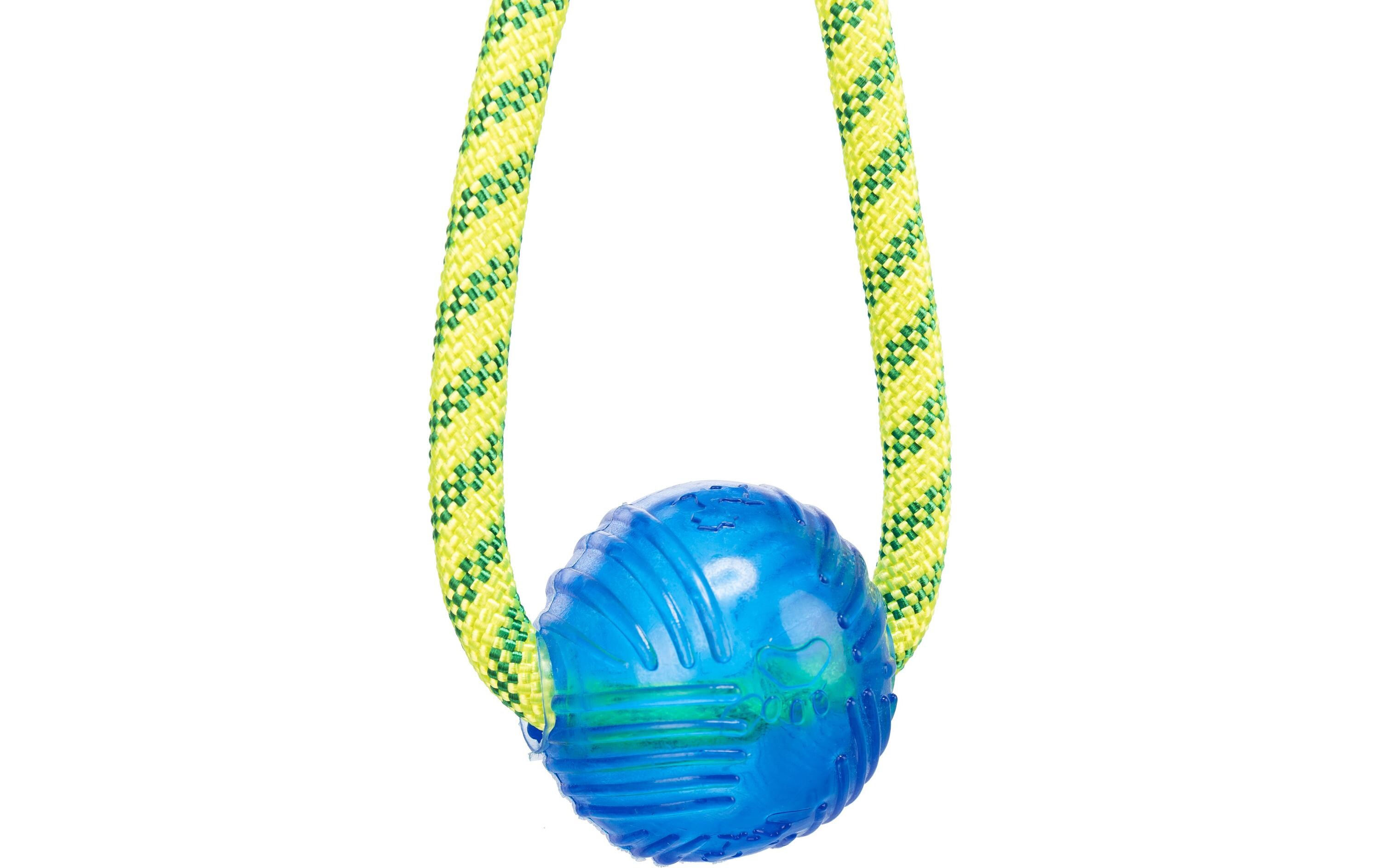 Schwimmspielzeug Aqua Toy Tau mit Ball, ø 6 × 40 cm, GrünSpieltau mit Ball