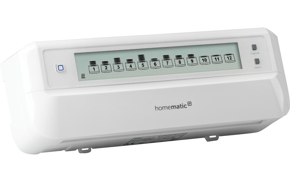 Smart Home Wired Fussbodenheizungscontroller motorisch<br>Intelligente, motorische Fussbodenheizungssteuerung mit 12 Kanälen