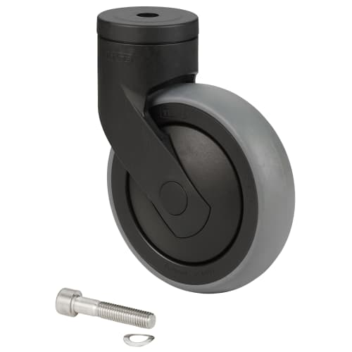 Roulette pour station HyGo 5700X sans frein Ø125 noir Vikan