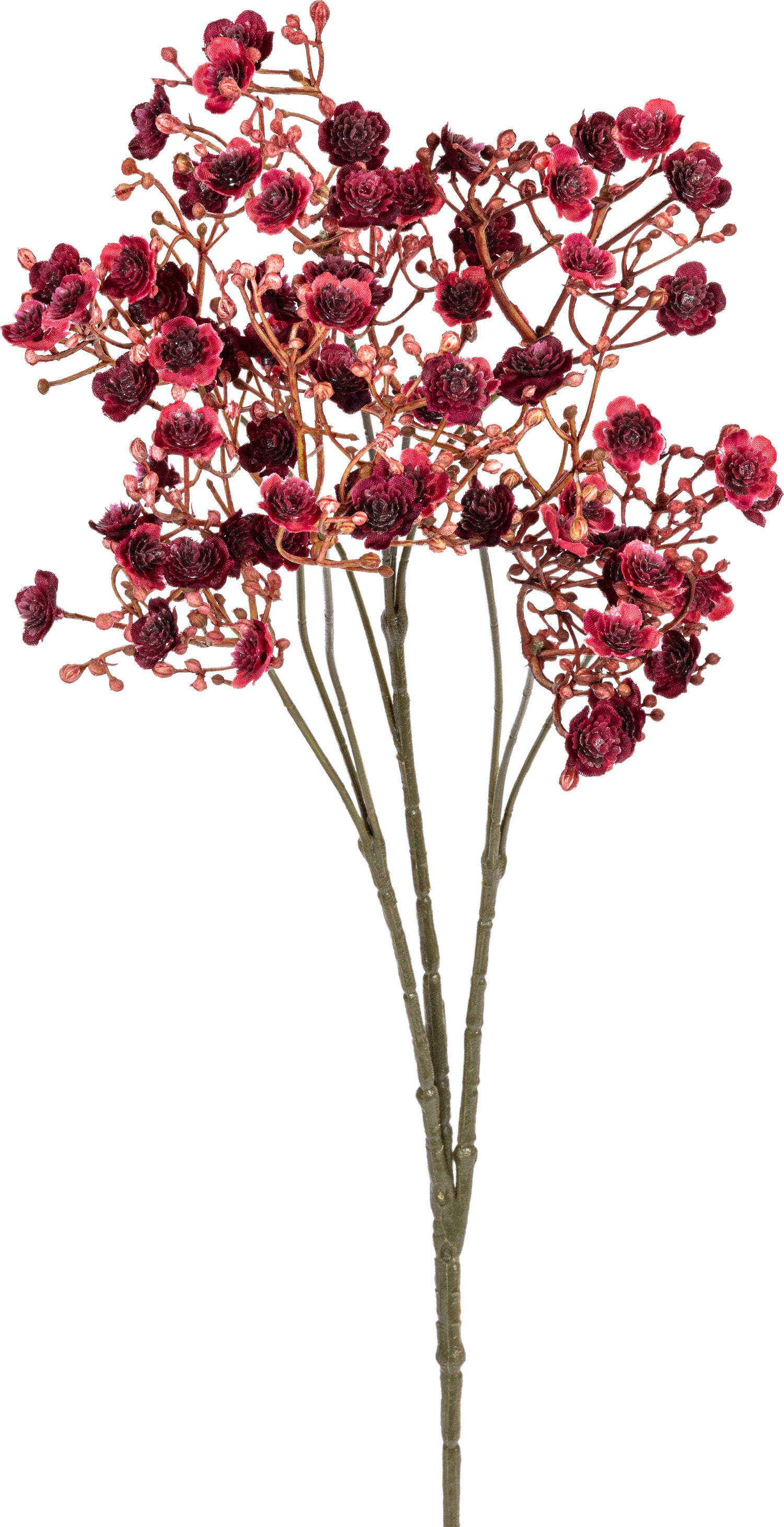 Louis Maes kunstbloem Gipskruid rood 70 cm