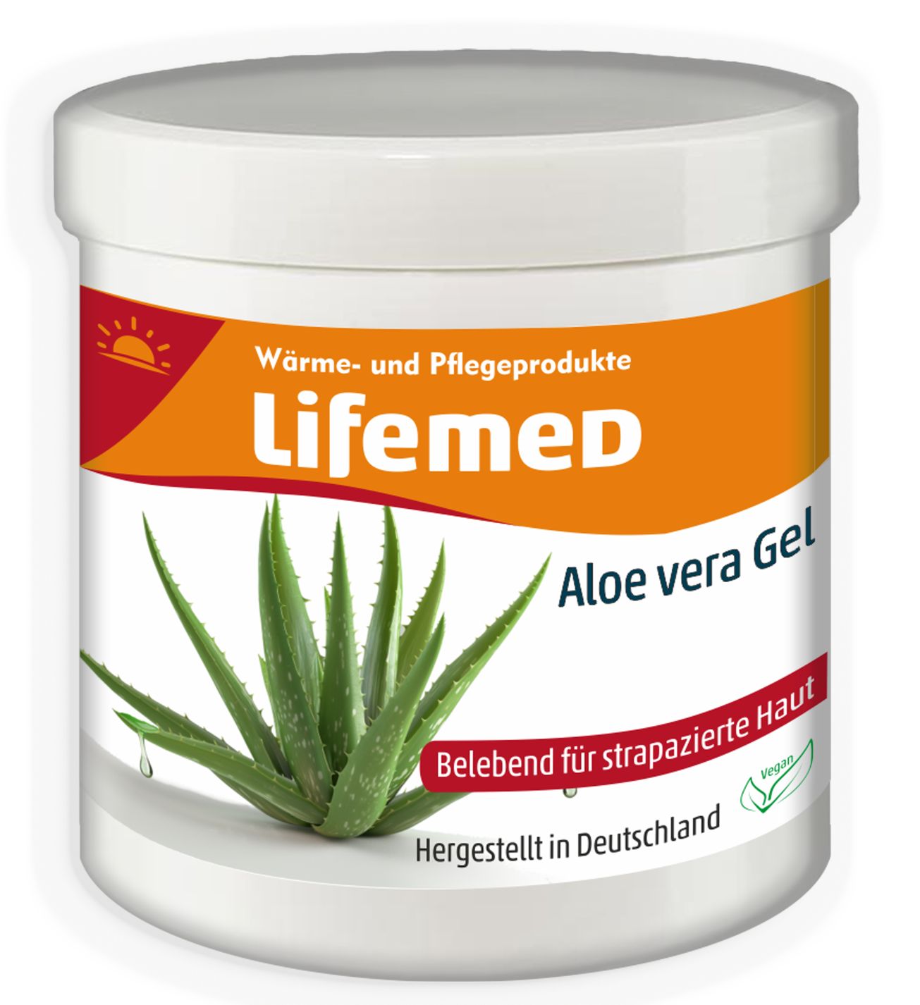Lifemed Aloe Vera Gel für trockene Haut