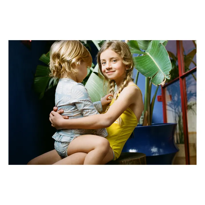 Bobo Choses Exclusivité Bobo Choses x Smallable - Culotte de Bain Coquillages | Bleu ciel