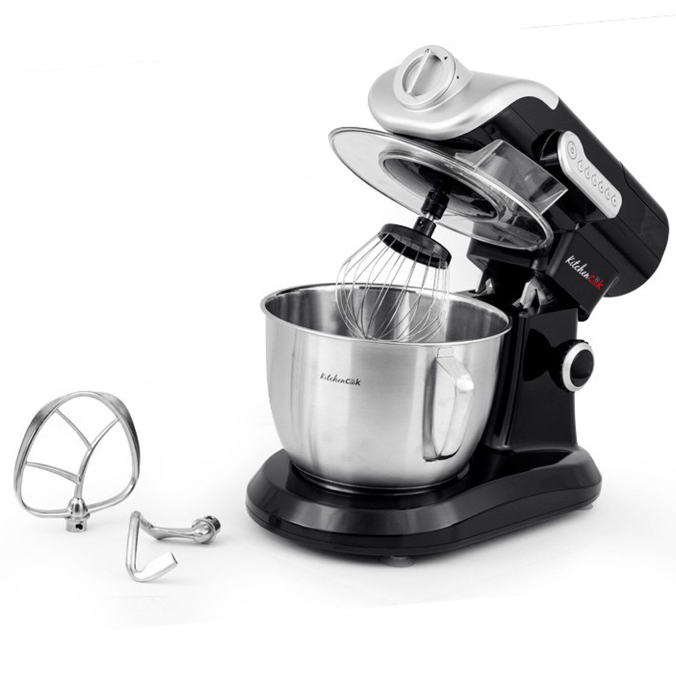 Kitchencook Robot pétrin noir - 5 L