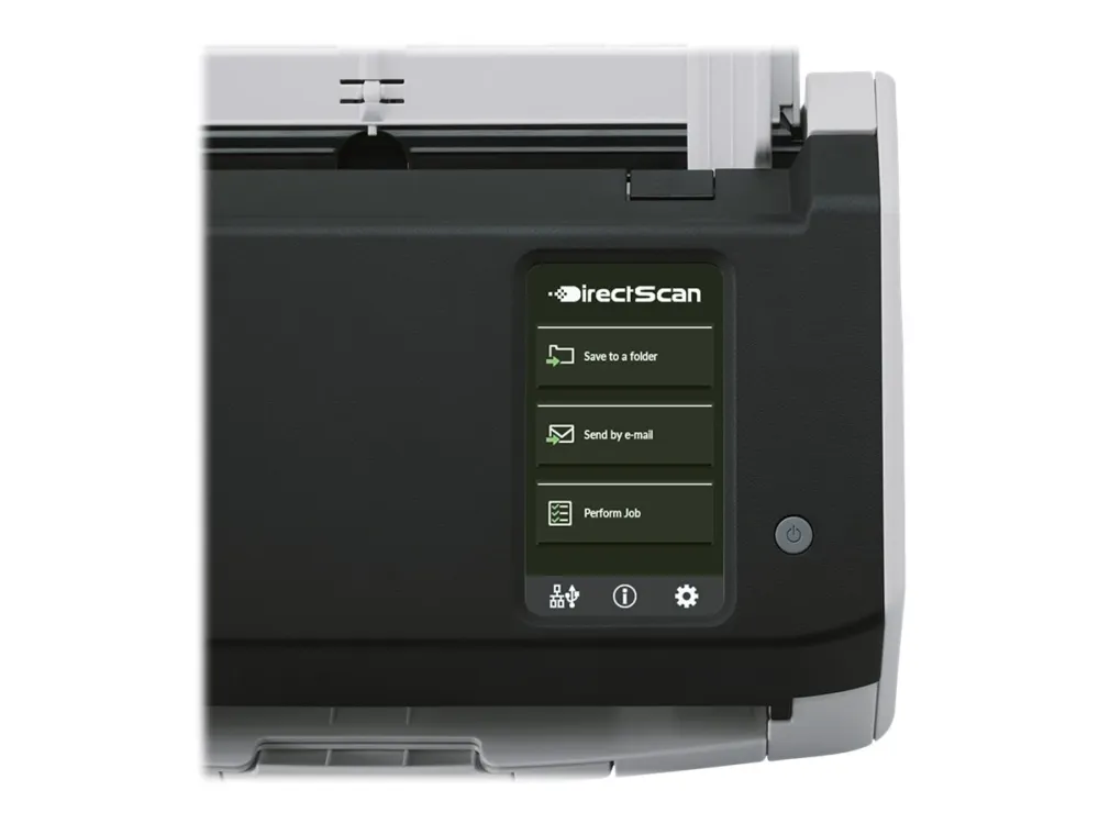 Ricoh fi-8040 - Dokumentscanner - Dual CIS - Duplex - 216 x 355.6 mm - 600 dpi x 600 dpi - op til 40 ppm (mono) / op til 40 ppm (farve) - ADF (50 ark) - op til 6000 scanninger pr. dag - USB 3.2 Gen 1, Gigabit LAN