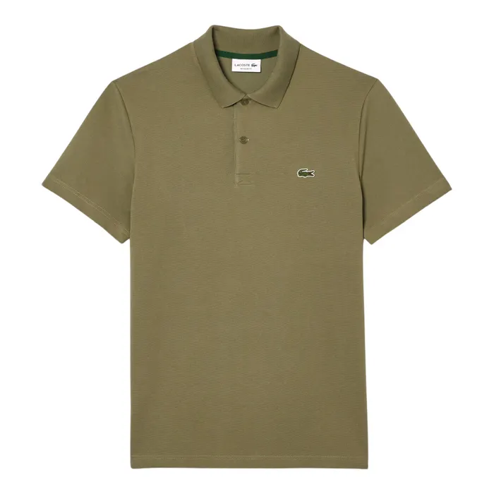 Lacoste Ribbed Collar Polo Heren