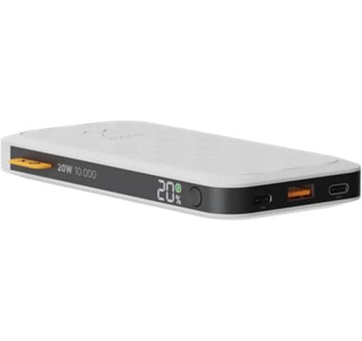 Powerbank FS5100U 10000 mAh, Weiss2x USB-C, 1x USB-A Fuel Series Dusk White