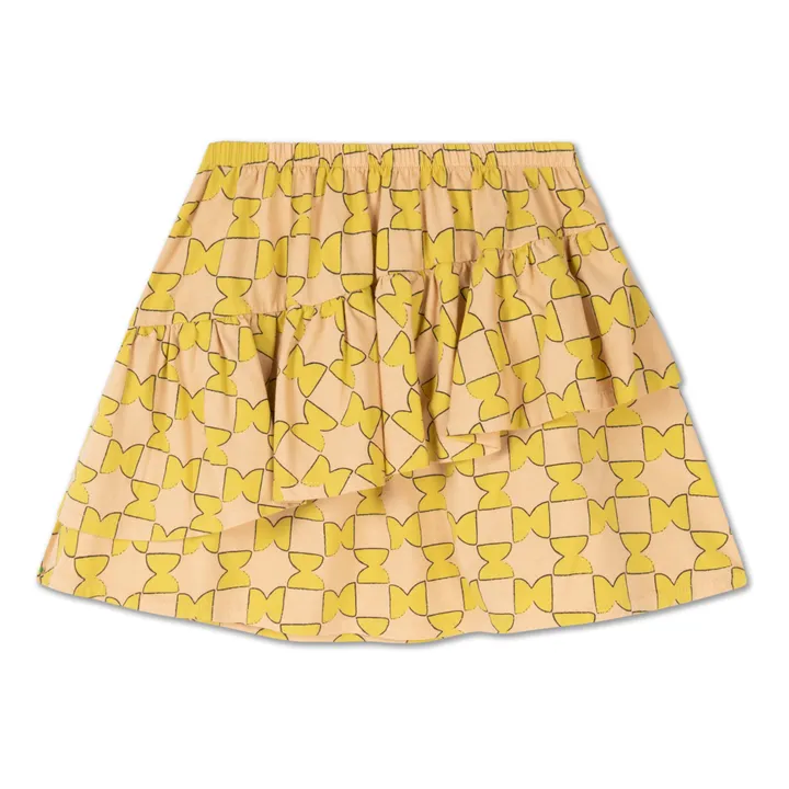 Repose AMS Jupe Coton Bio Yoyo | Jaune