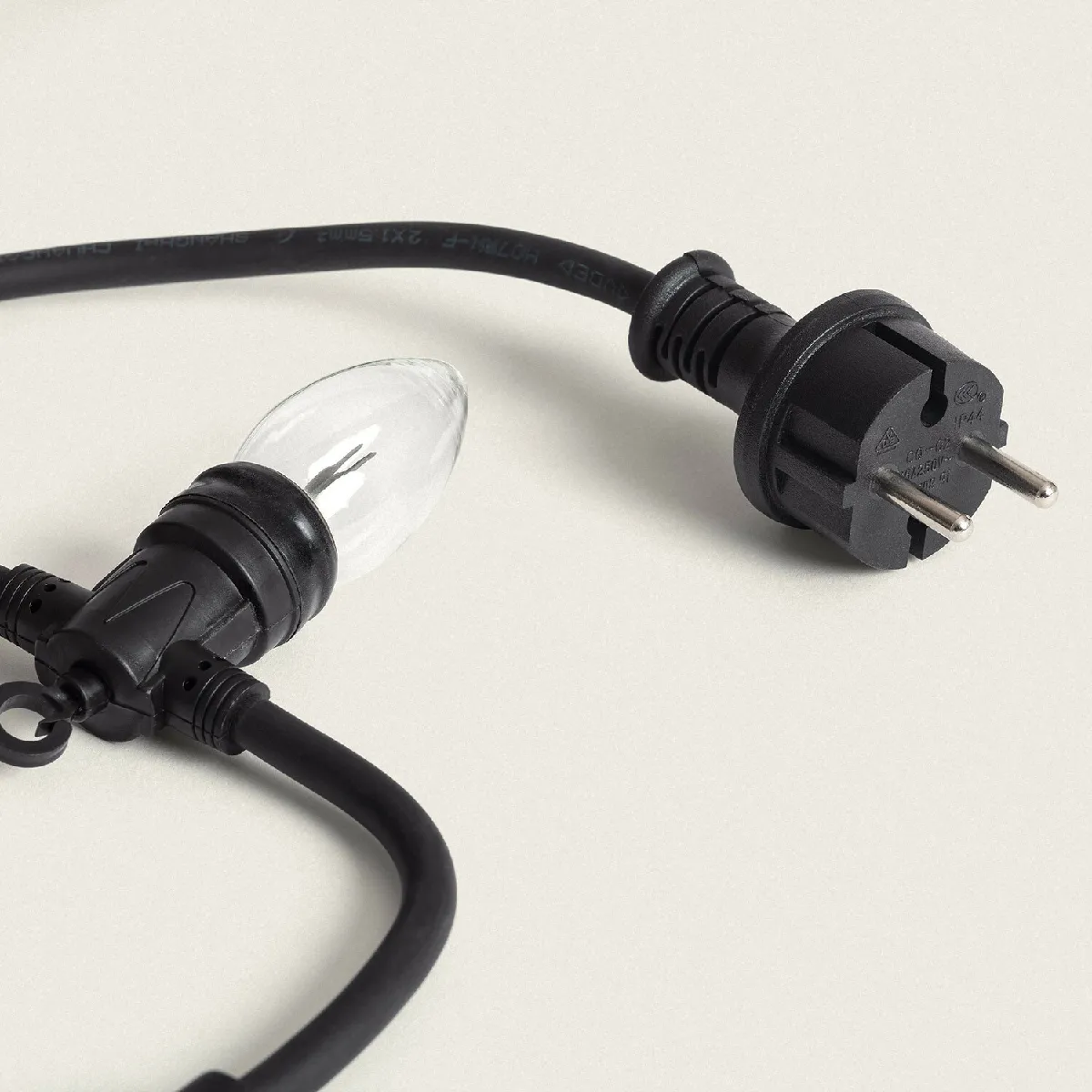 Ledkia Guirlande LED Flamme E14 Extérieur