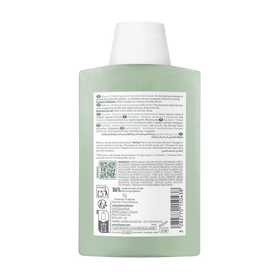 KLORANE  Champô Amêndoa - 200ml