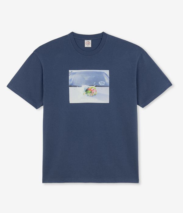 Polar Dead Flowers T-Shirt (grey blue)