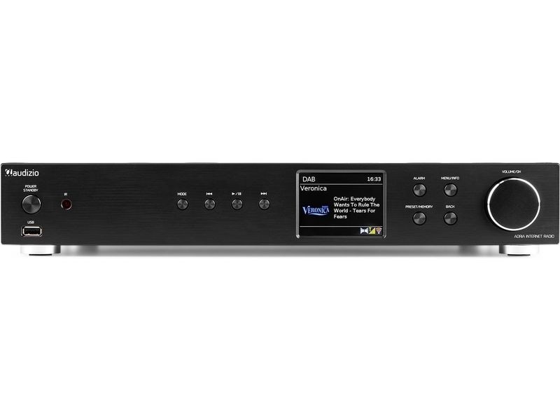Audizio Adria Schwarz All-in-One WLAN-Internetradio