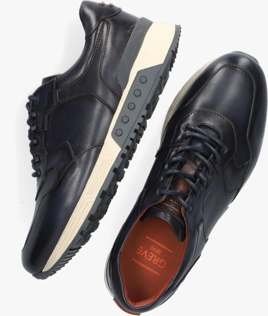 GREVE blauwe greve lage sneakers haarlem k