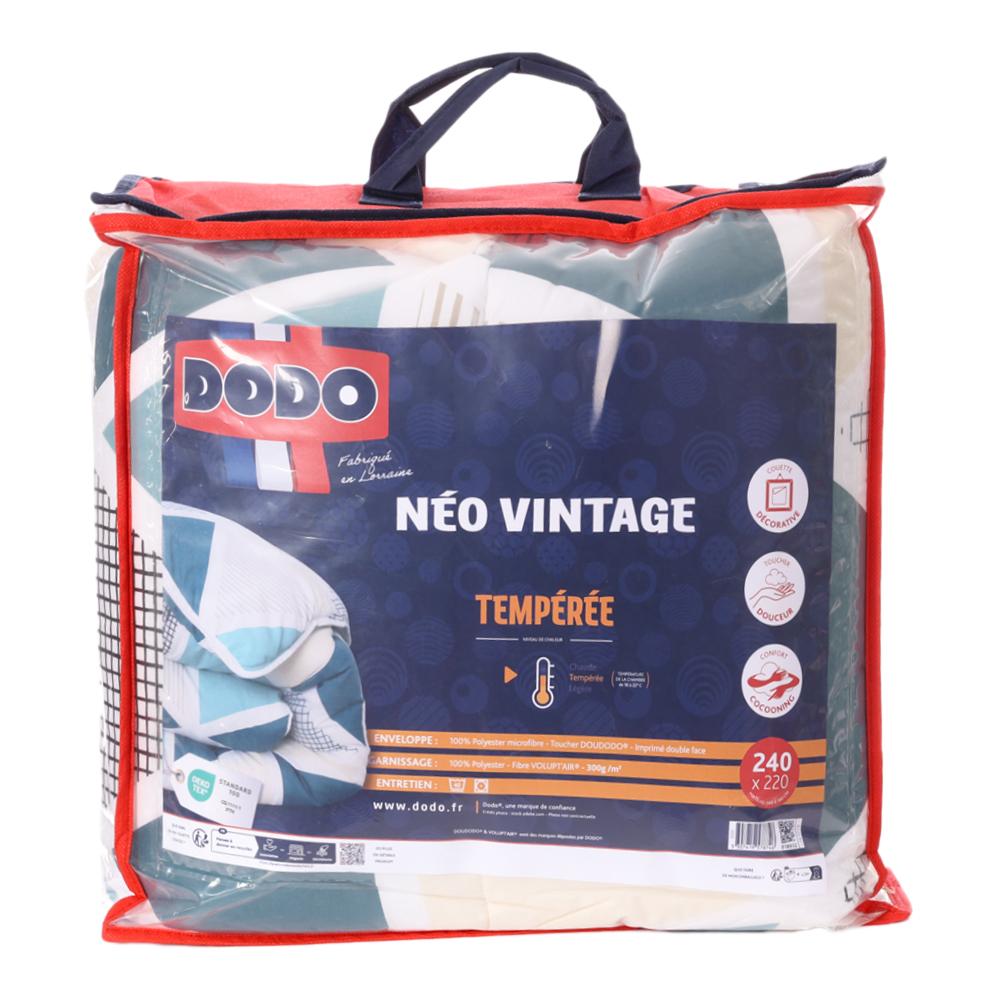 Dodo Couette Bleu/Blanche Temperée Vintage Dodo 240x220