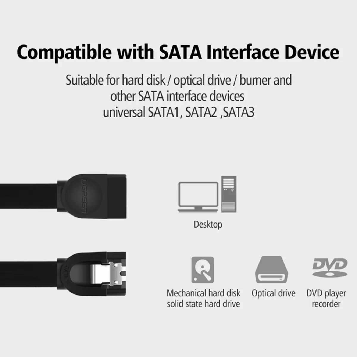 Wewoo Câble US217 SATA 3.0 - 50cm