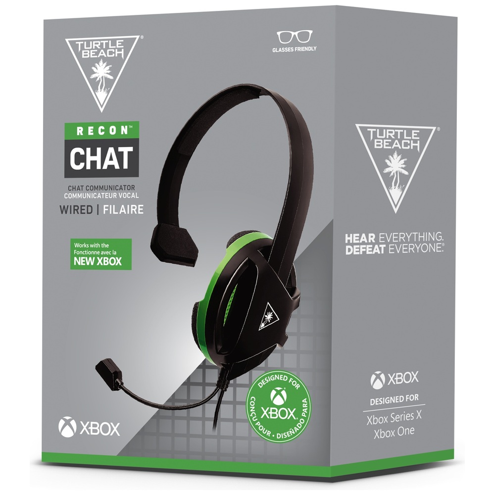 Turtle Beach Recon Chat Gaming-Headset für Xbox, Xbox Series X, PS5, PS4, Switch