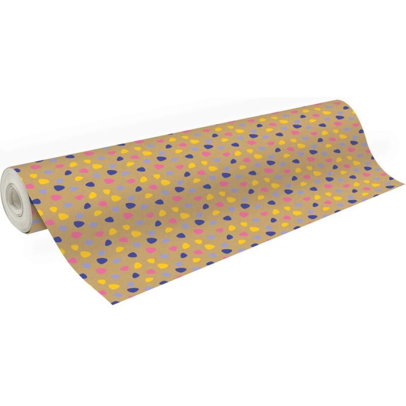 Kraft brut 70g, rl 50x0,70m Liwa - Multicolore