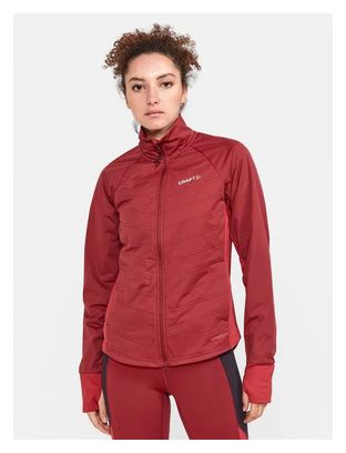 Veste Femme Craft Adv Essence Warm Rouge
