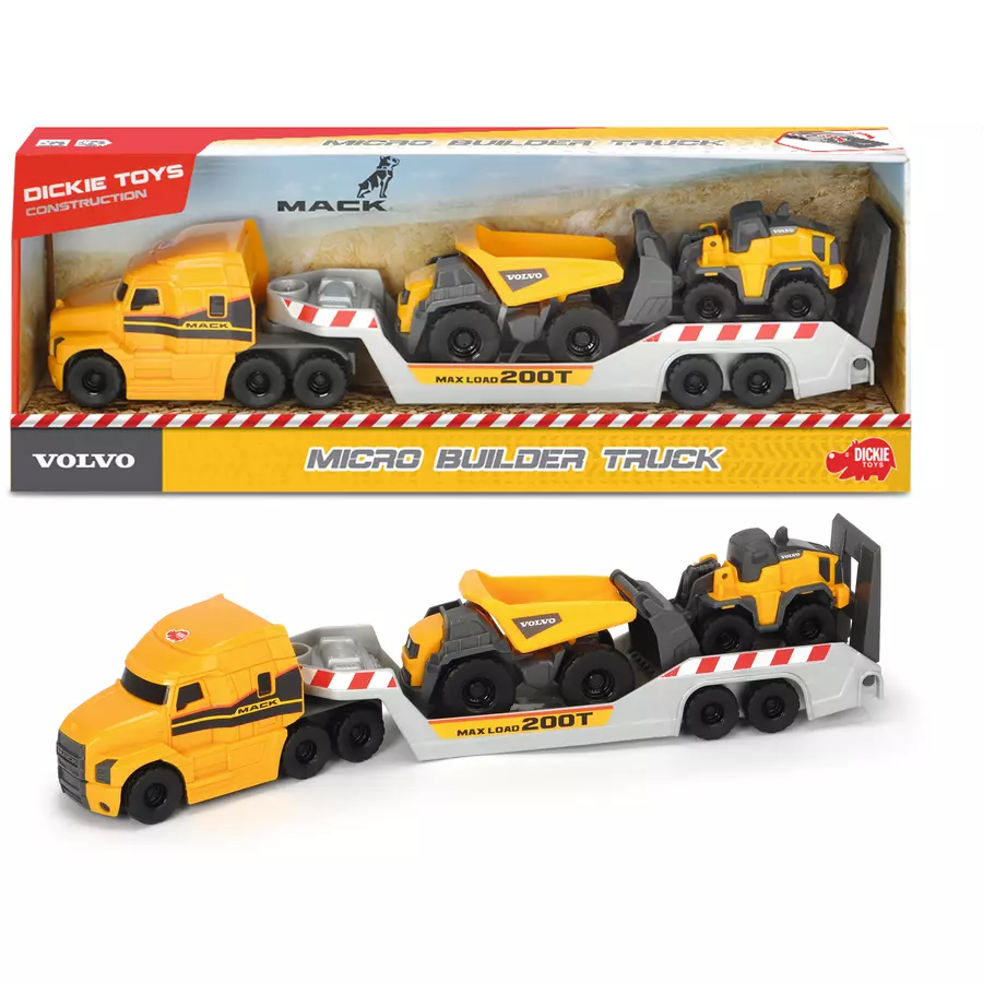 DICKIE Toys MackVolvo Micro Builder Truck