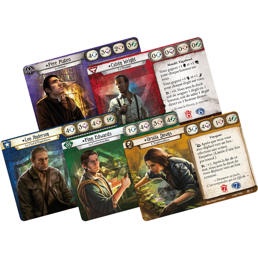 Horreur à Arkham : Le Jeu de Cartes - Civilisation Oubliée (Investigateurs)