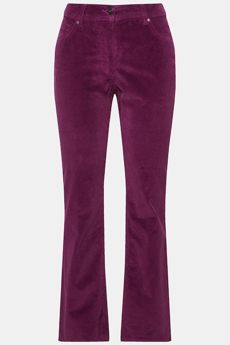 Cordhose Marie, Bootcut, Komfortbund, Biobaumwolle