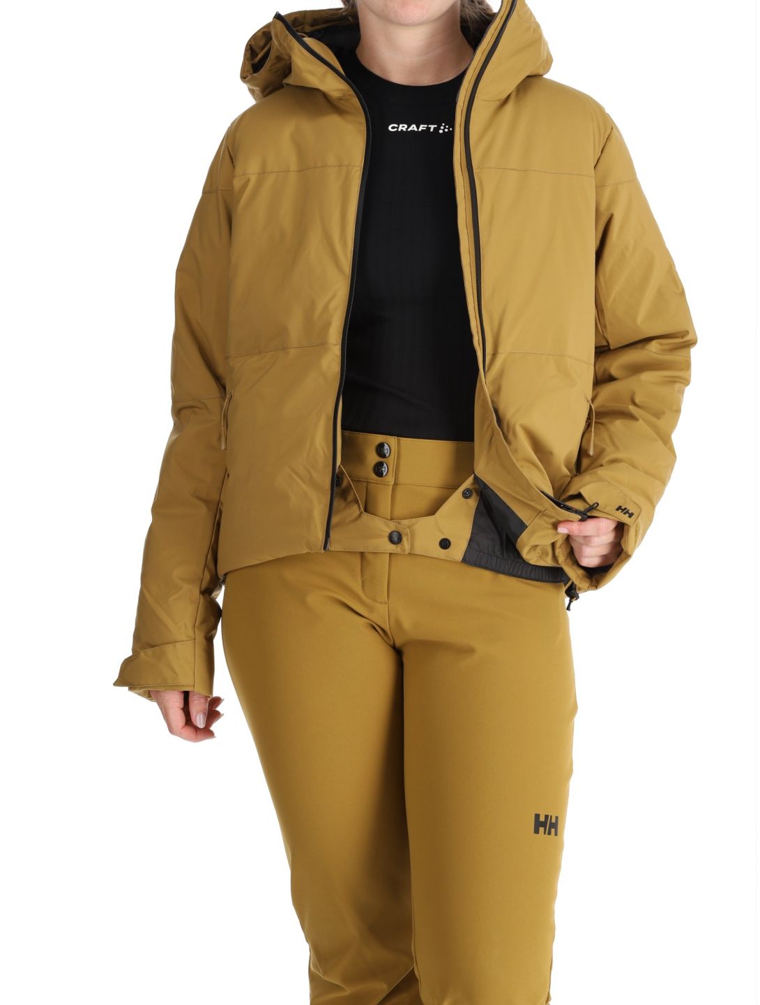 W Nora Short Puffy ski-jas dames