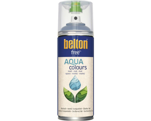 Belton Free PU Spuitverf Blanke Lak Mat 400 ml